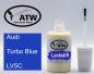 Preview: Audi, Turbo Blue, LV5C: 20ml Lackstift, von ATW Autoteile West.